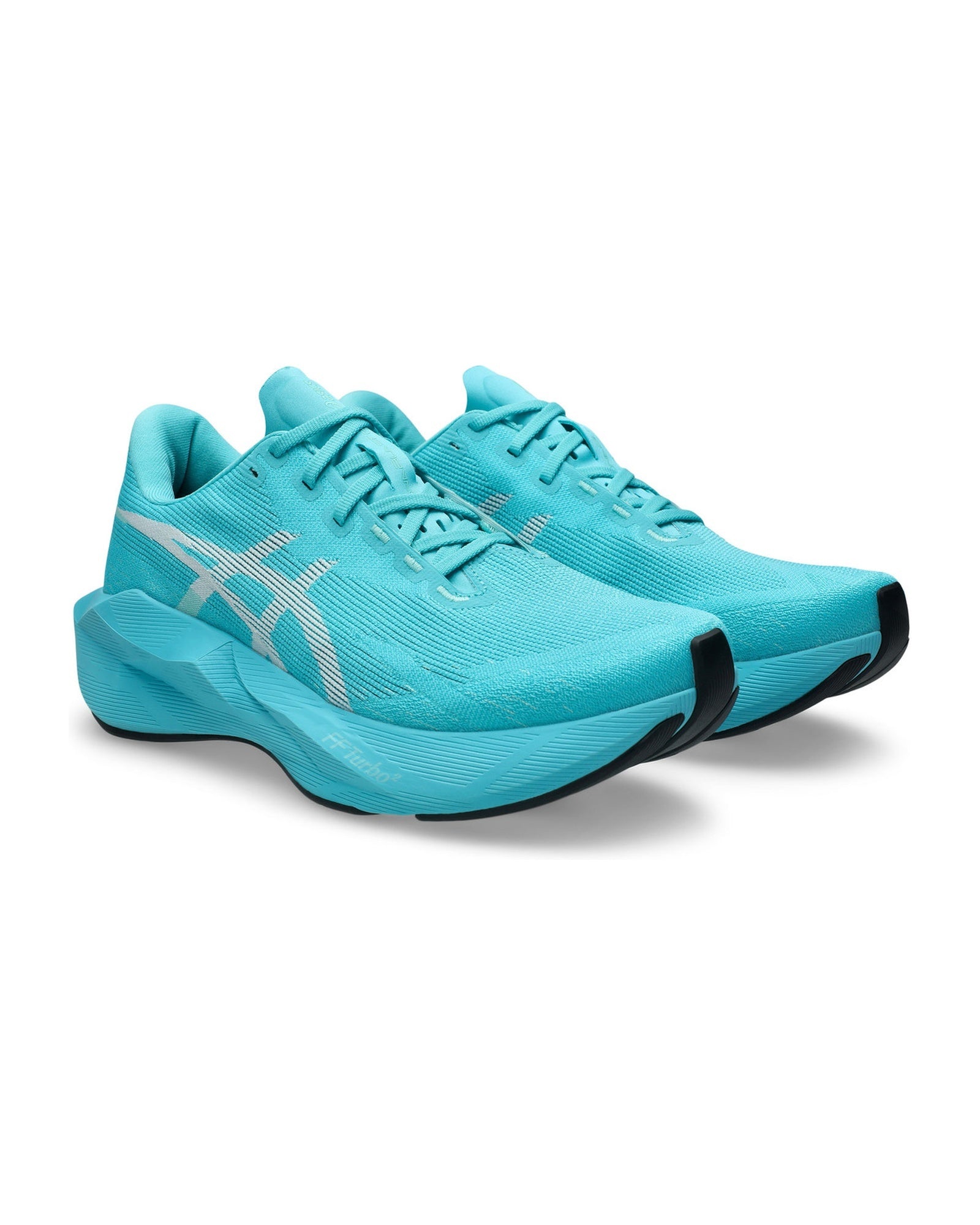 ASICS Novablast 6 Energy Aqua White Chaussures de Running