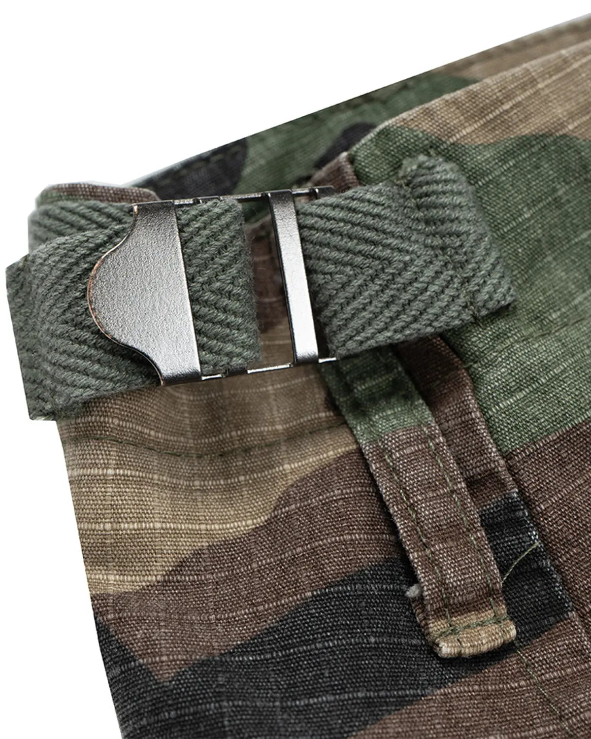 Bermuda cargo long camouflage en coton — vue complémentaire 13