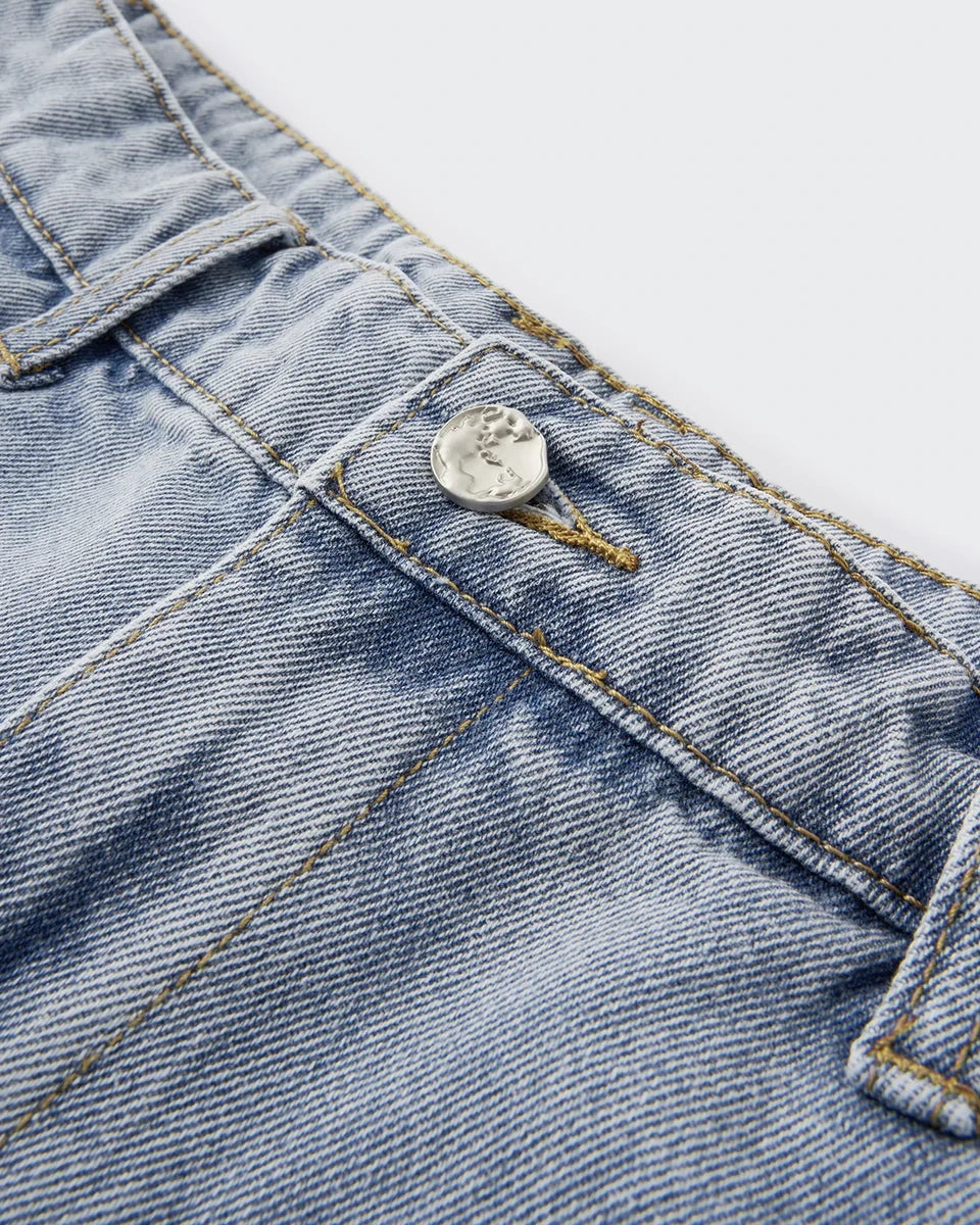 Jean Barrel Baggy Washed