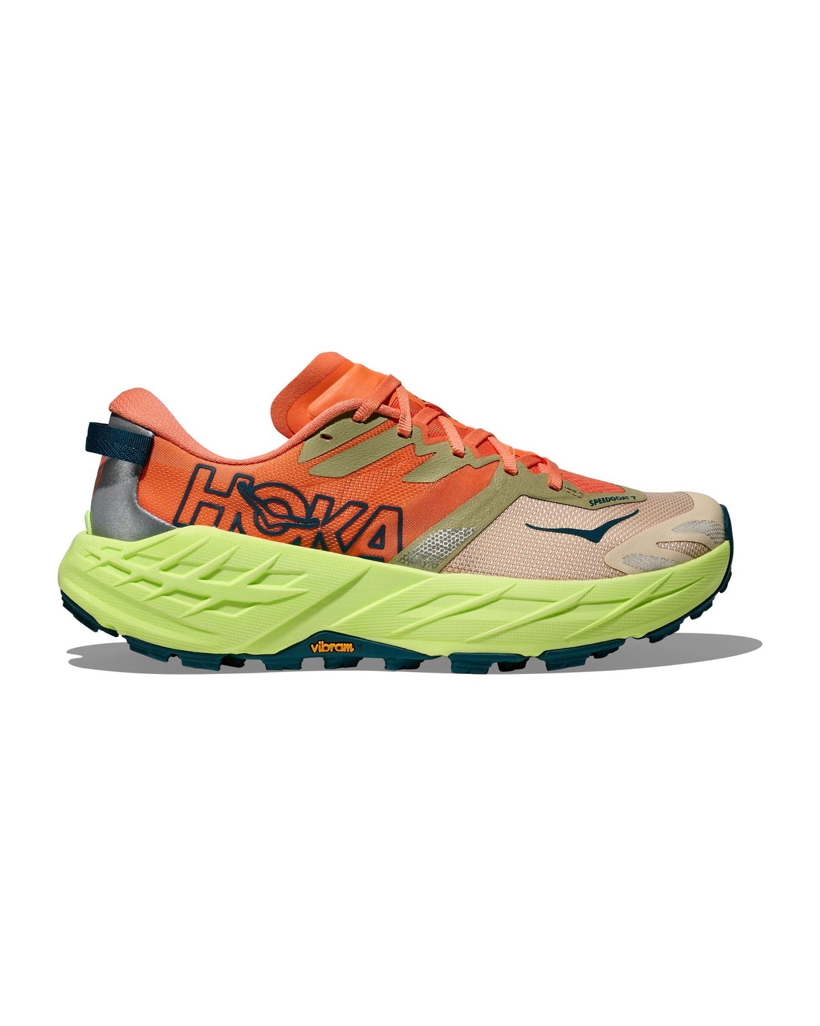 HOKA Speedgoat 7 Persimmon Neon Yuzu Chaussures de Trail
