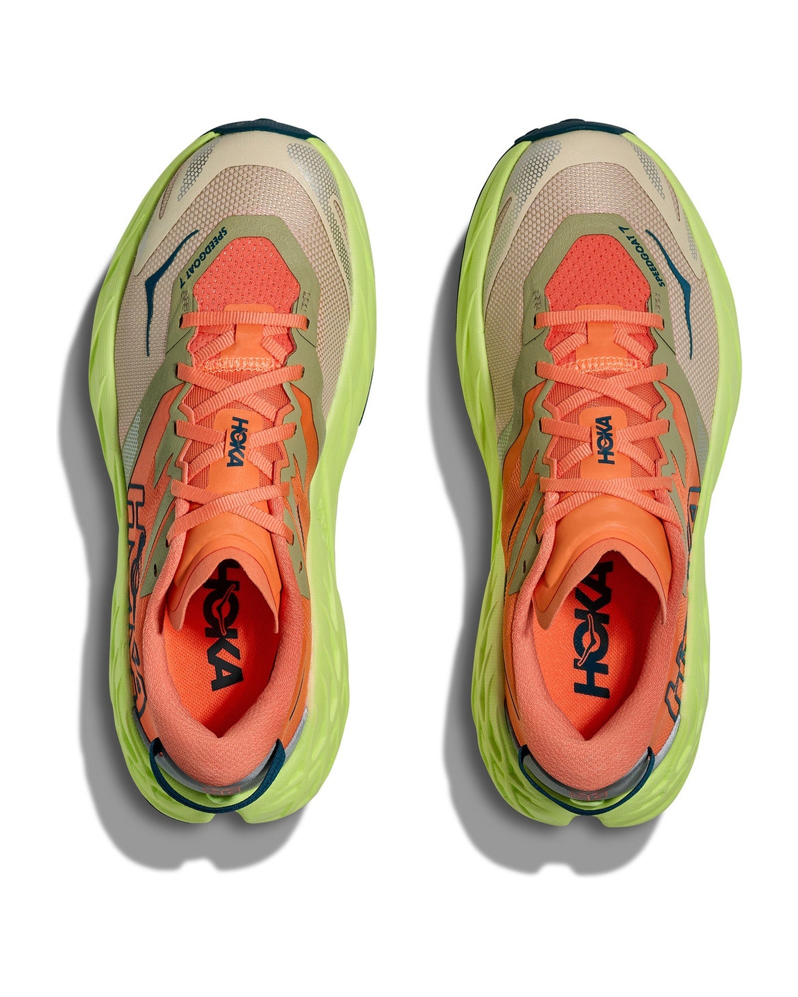 HOKA Speedgoat 7 Persimmon Neon Yuzu Chaussures de Trail