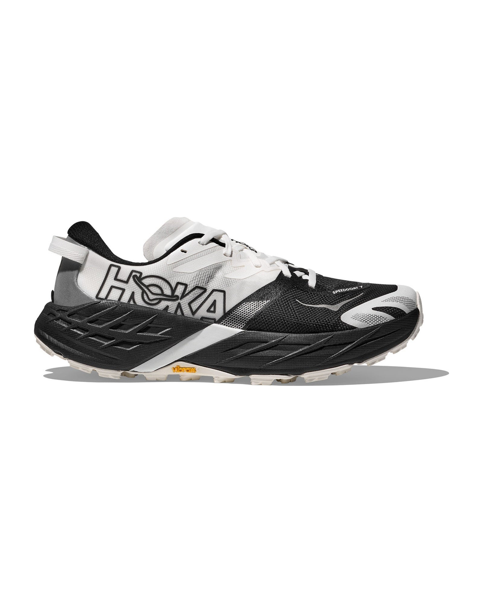 HOKA Speedgoat 7 Black White Chaussures de Trail Running