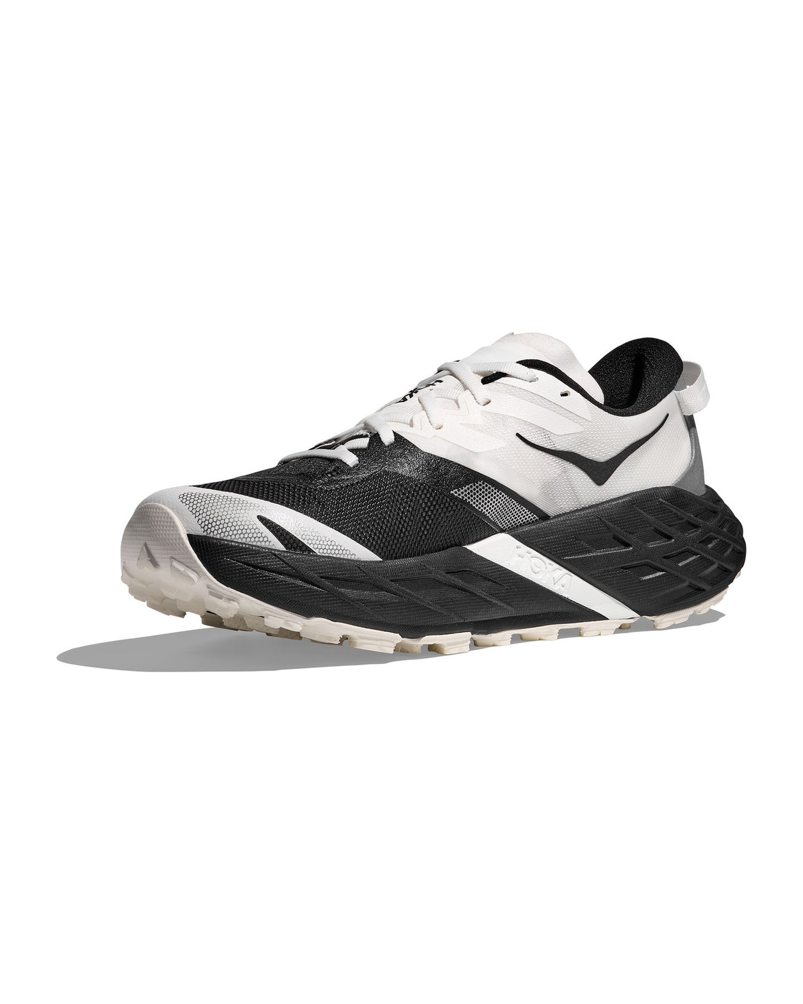 HOKA Speedgoat 7 Black White Chaussures de Trail Running