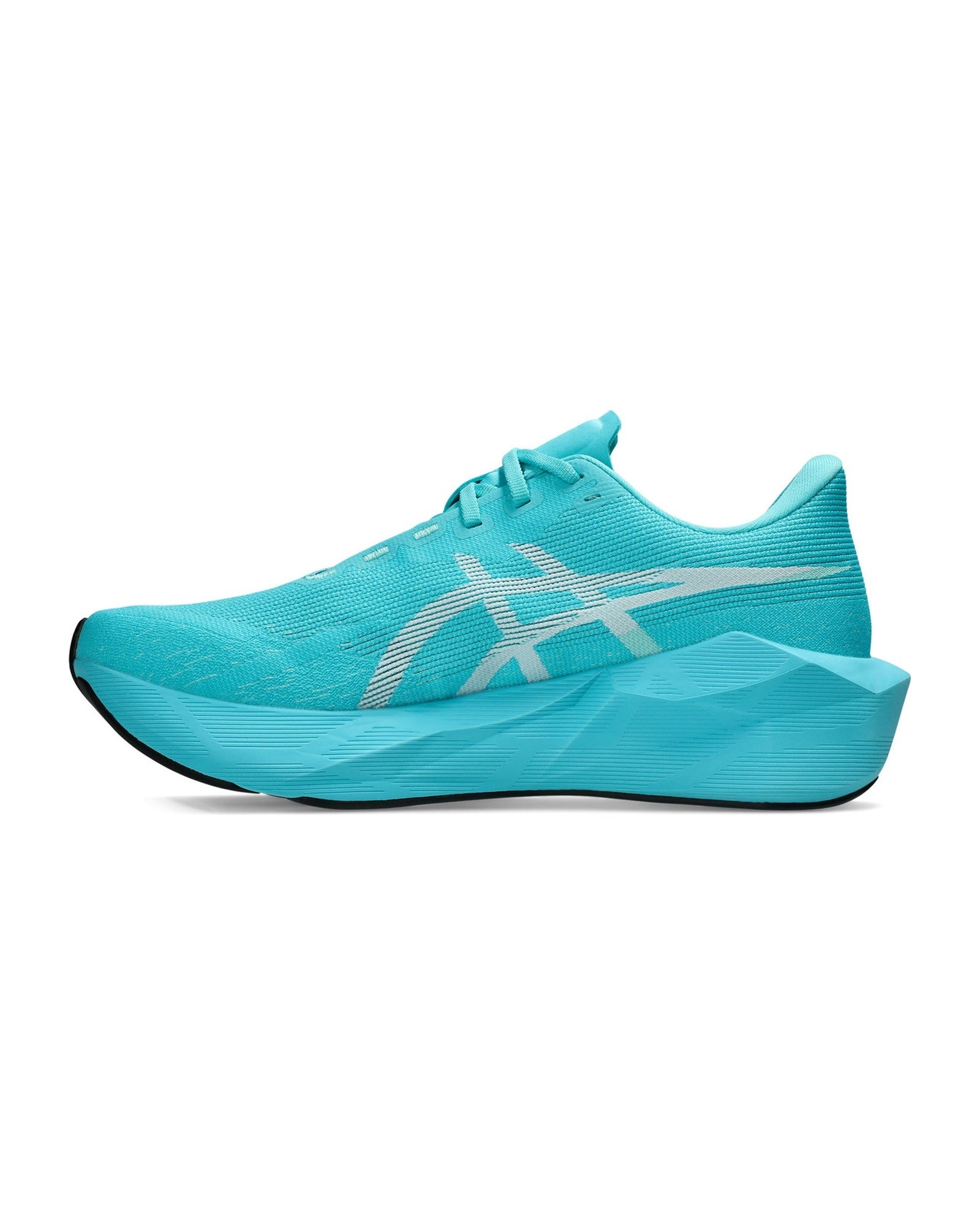 ASICS Novablast 6 Energy Aqua White Chaussures de Running
