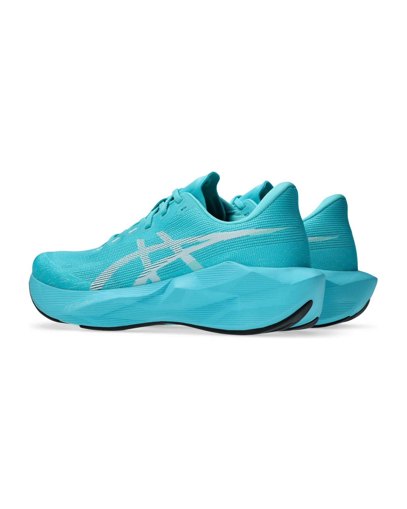 ASICS Novablast 6 Energy Aqua White Chaussures de Running