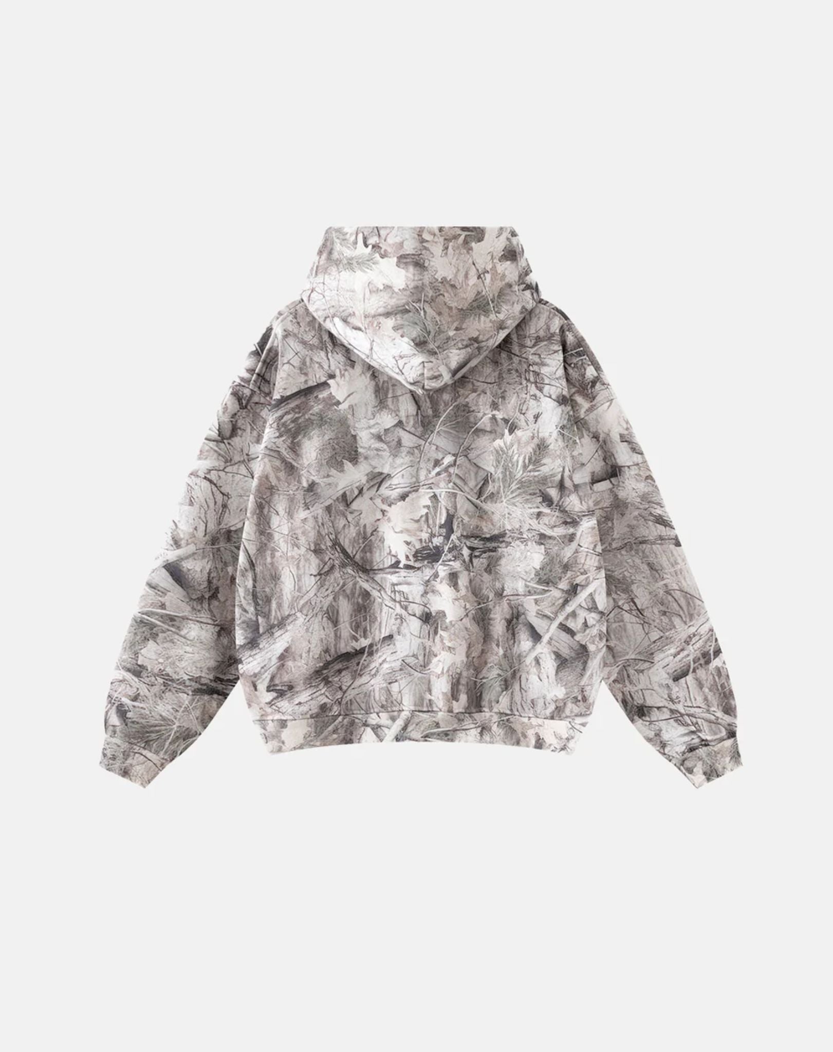Hoodie Oversize Camo Washed
