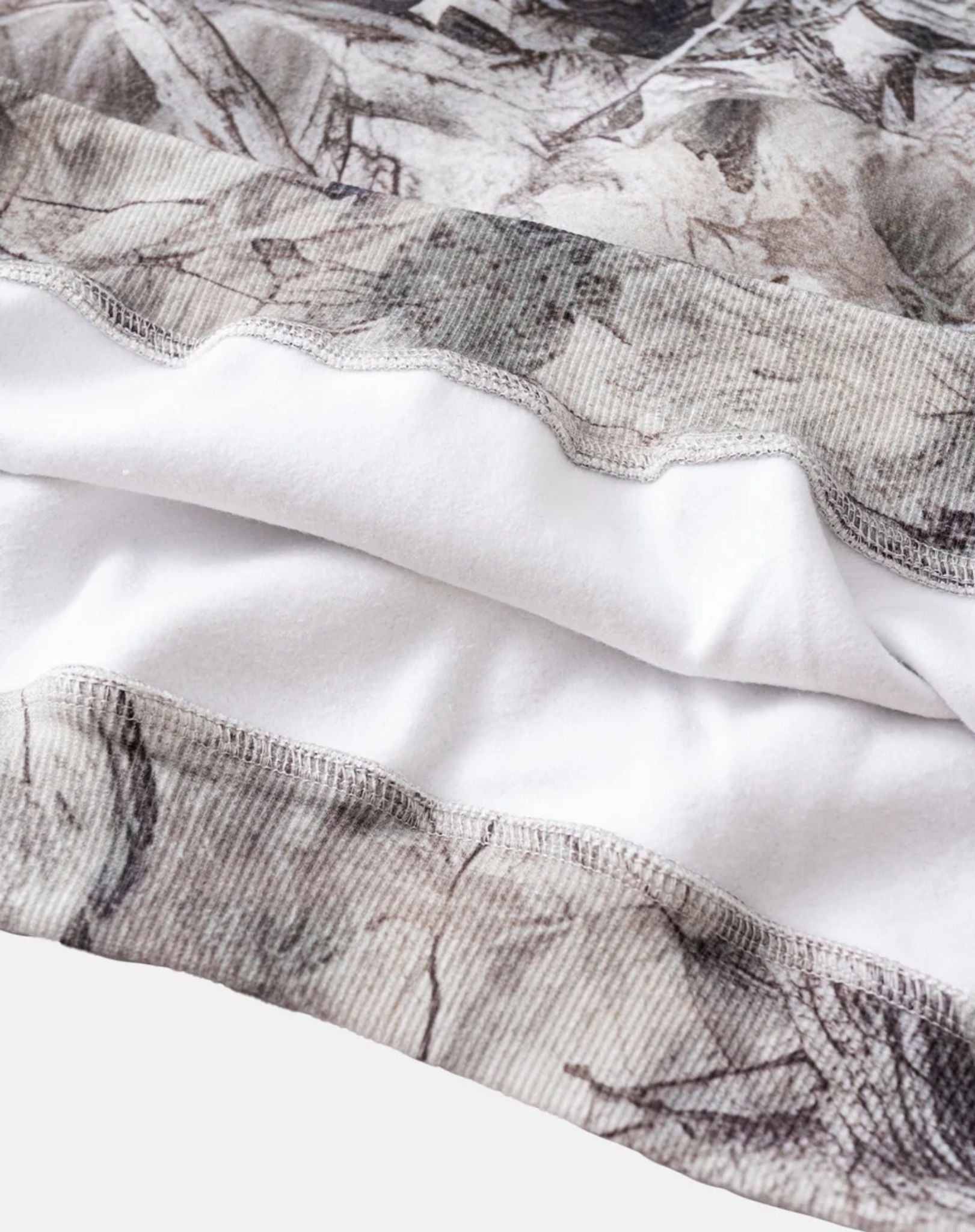 Hoodie Oversize Camo Washed