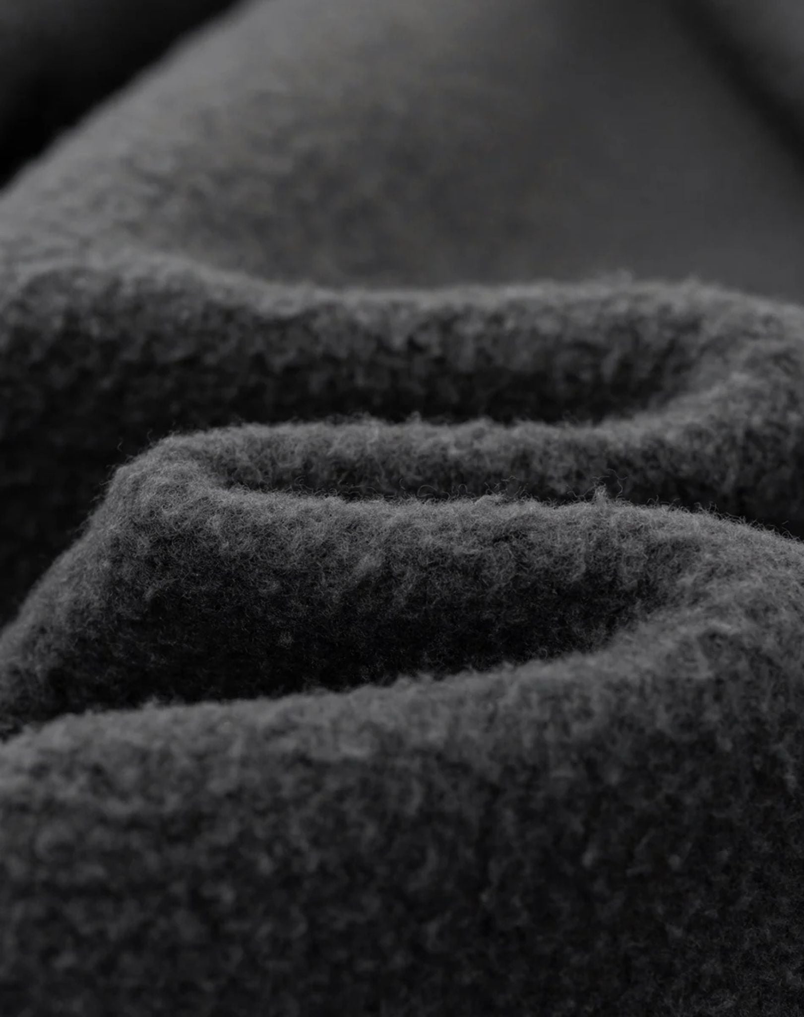 Hoodie Unisexe Zippé Washed Gris anthracite
