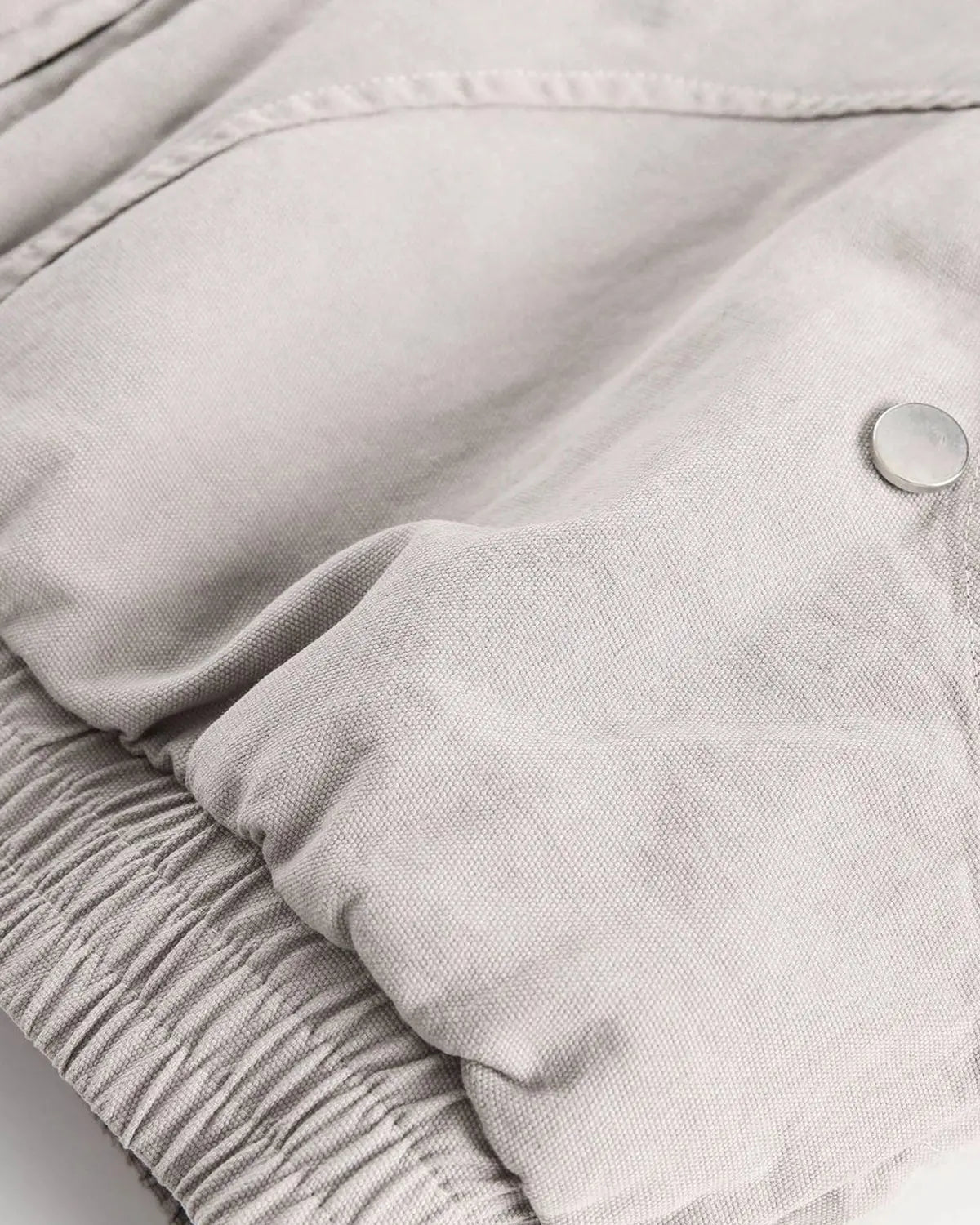 Bomber gris à capuche doublé de fausse fourrure — vue complémentaire 12