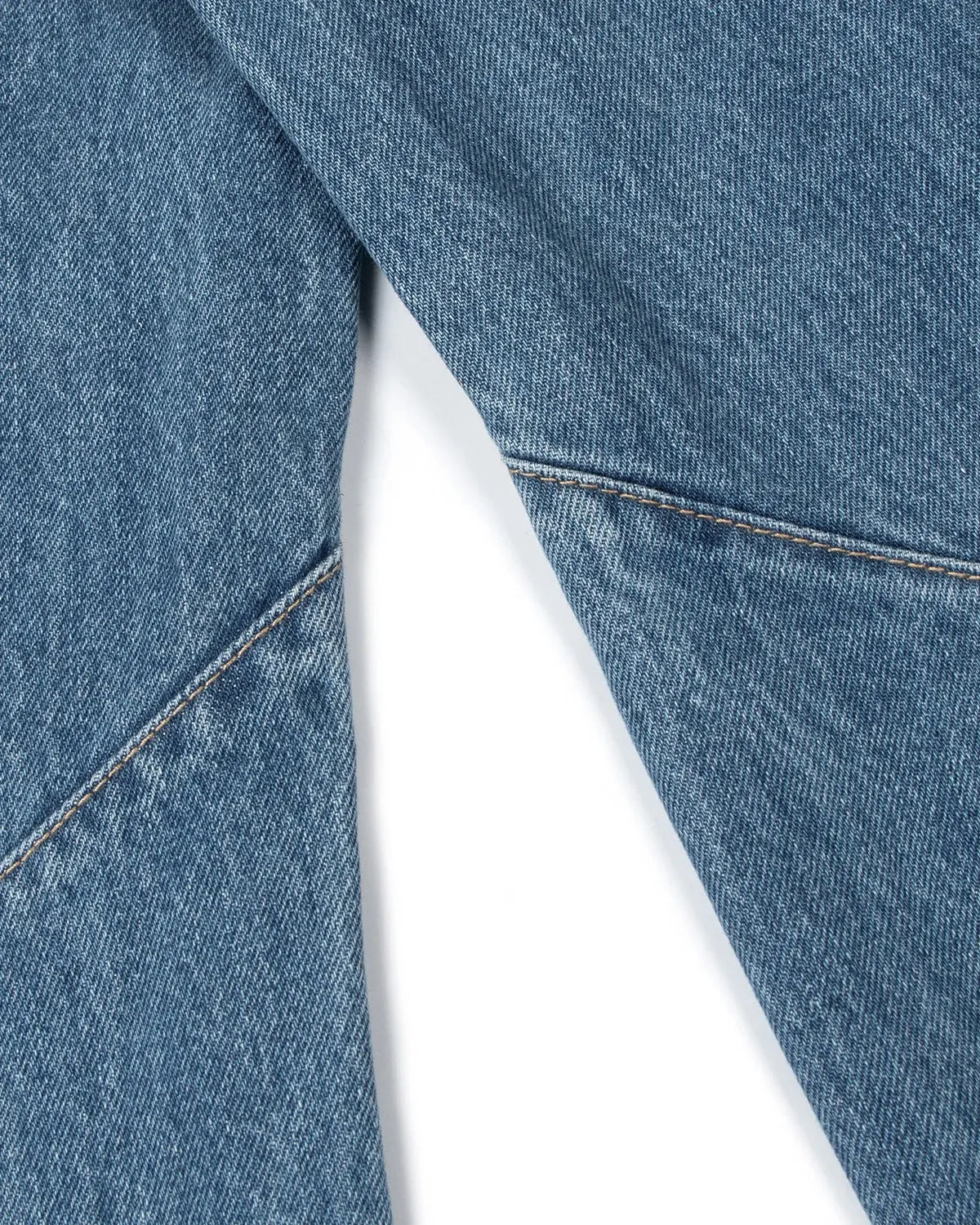Jean baggy bleu à finitions déchirées — vue complémentaire 10