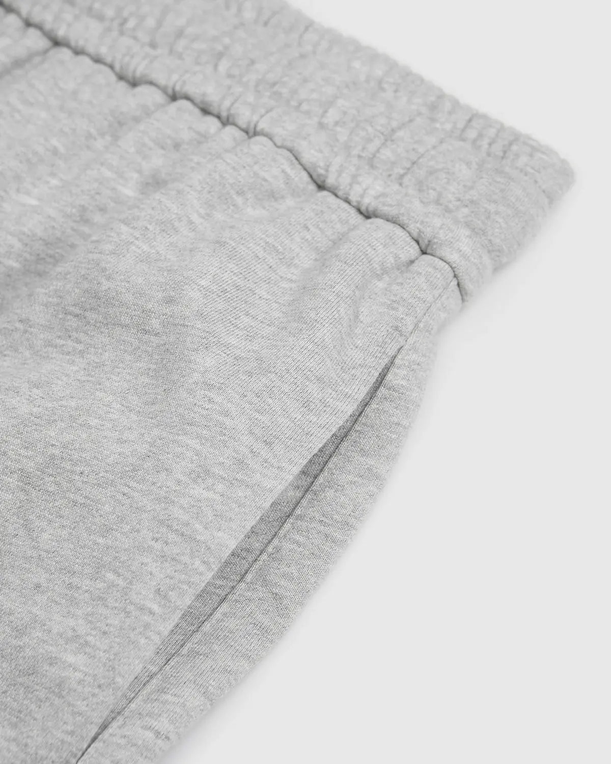 Pantalon jogging droit gris clair en coton — vue complémentaire 14